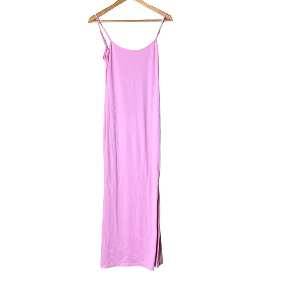 Bershka Dresses & Skirts - Bershka Pink Slip Dress Barbiecore